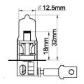 auto halogen lamp bulbs/H3